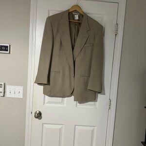 JCPenney Beige Textured Blazer